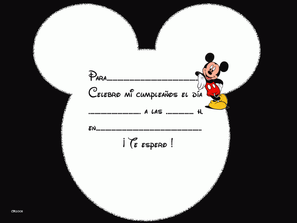 Tarjetas De Invitacion De Minnie Para Editar Gratis Compartir Tarjeta