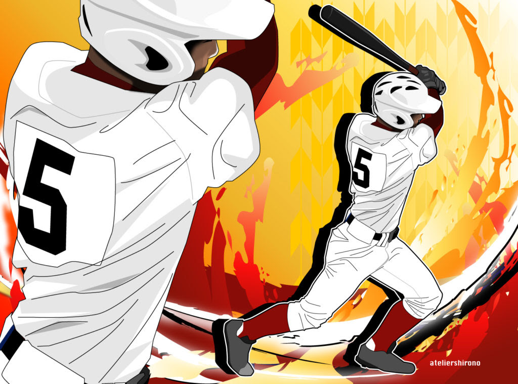 徹底的に アーチ 聖歌 野球 かっこいい イラスト Sangokushirush Jp