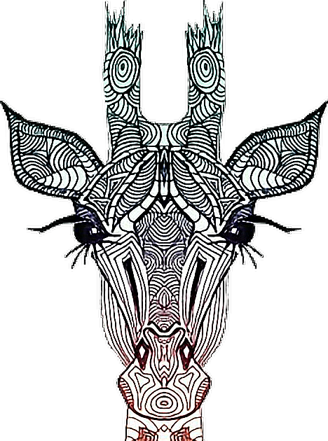 Free Free Layered Giraffe Svg 286 SVG PNG EPS DXF File