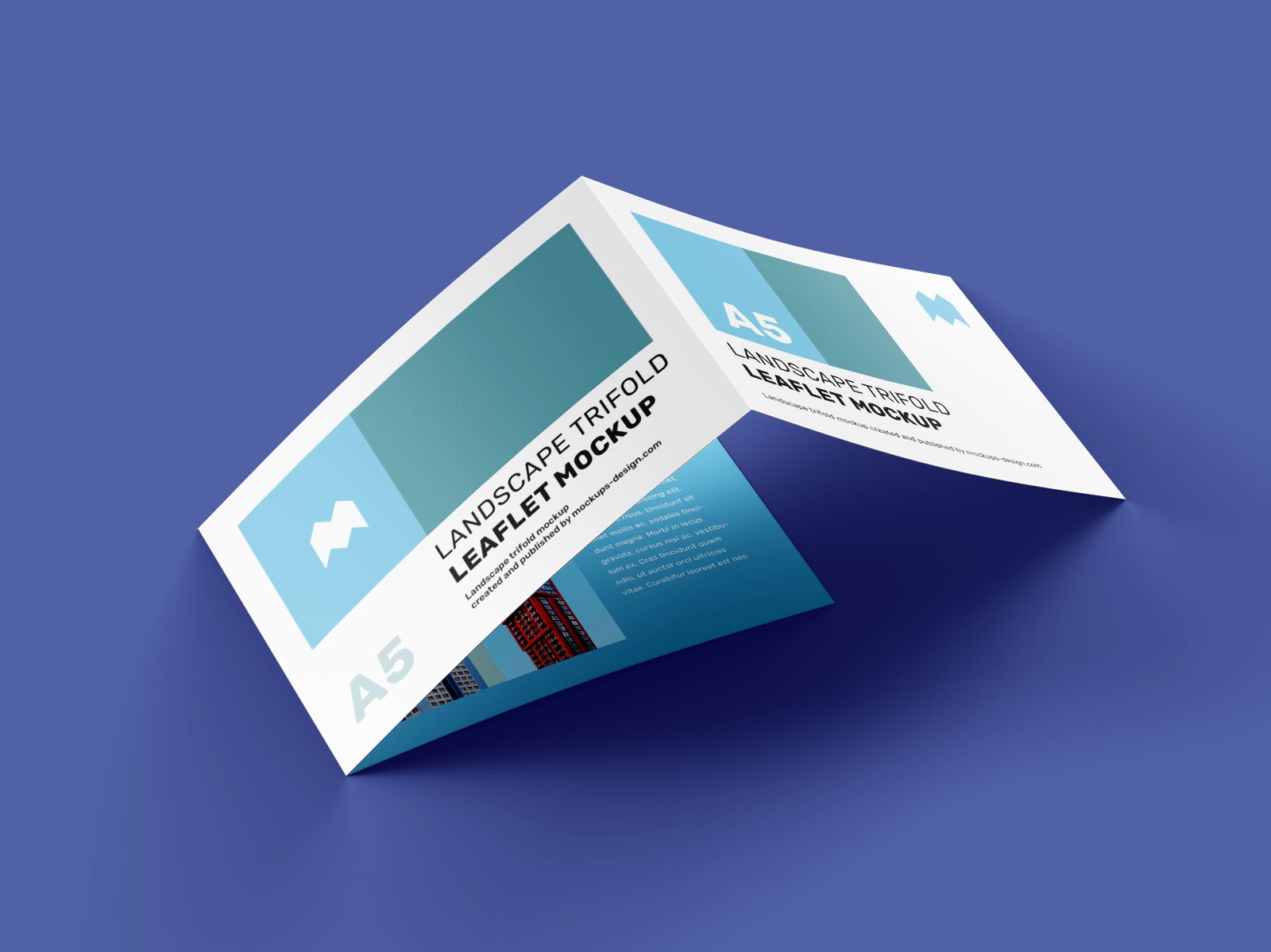 Download Free Mockups A5 Folder Mockup Psd Free Psd