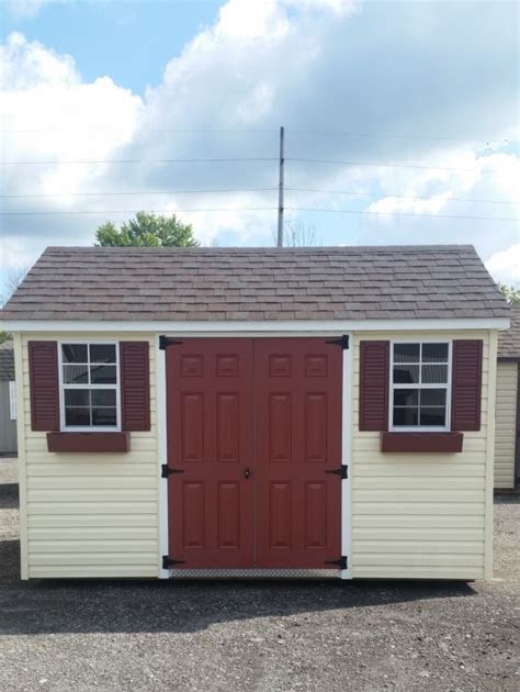 8x12 Amish Shed
