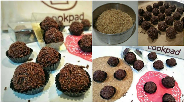 Bola-bola Coklat by Prita Karina  Resep Aneka Cokelat