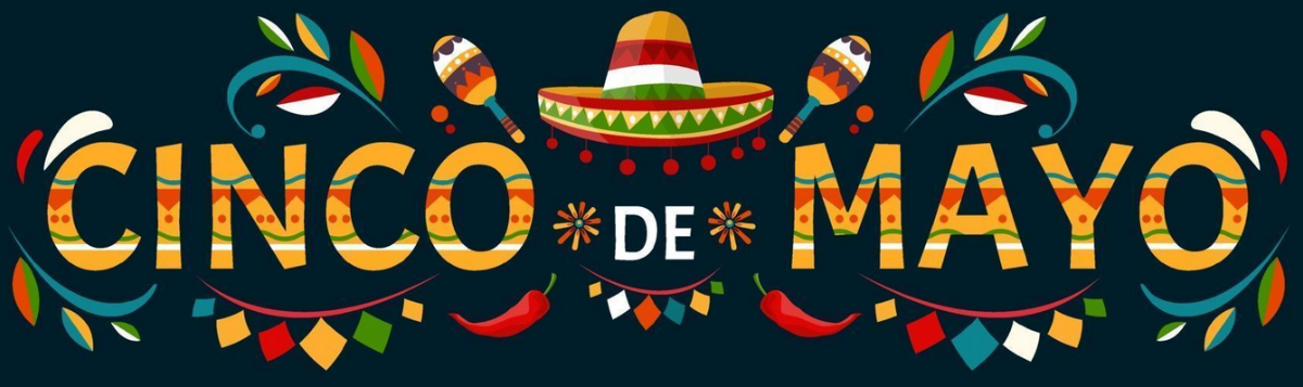 Decorative Cinco de Mayo Banner.