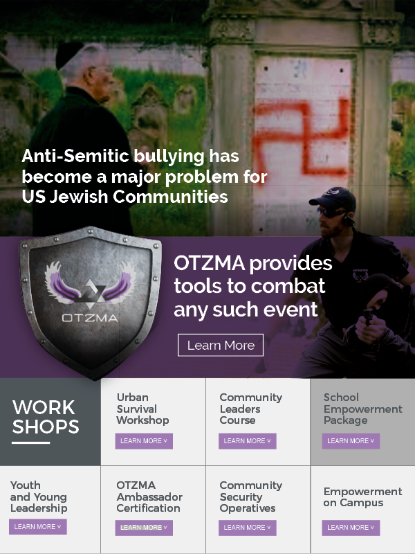 Anti-Semitic bullying has become a major problem for US Jewish Communities - OTZMA provides tools to combat any such event