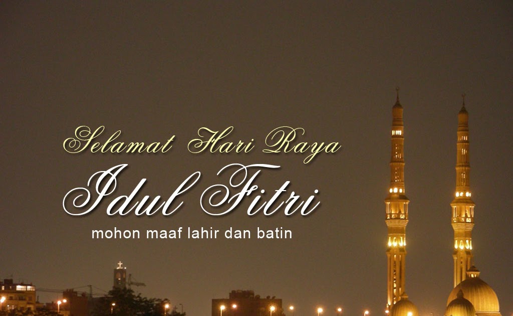 Contoh Greeting Card Idul Fitri Bahasa Inggris - Rendang Bos