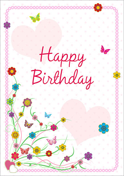 Give a special shout out in a unique way with our cheerful birthday cards. Free Printable Birthday Cards