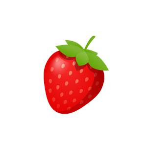 美しい花の画像 おしゃれ オシャレ いちご イラスト