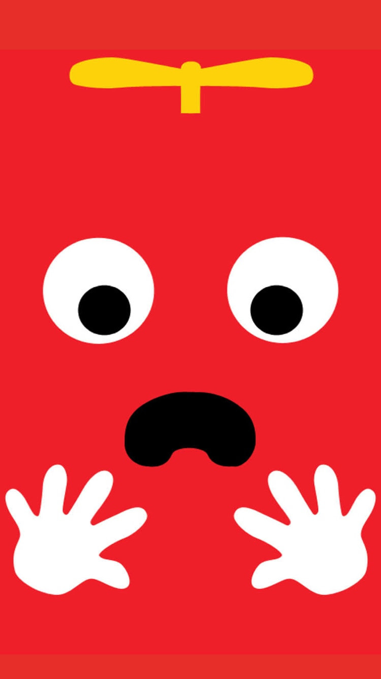 選択した画像 Iphone キャラクター 顔 壁紙