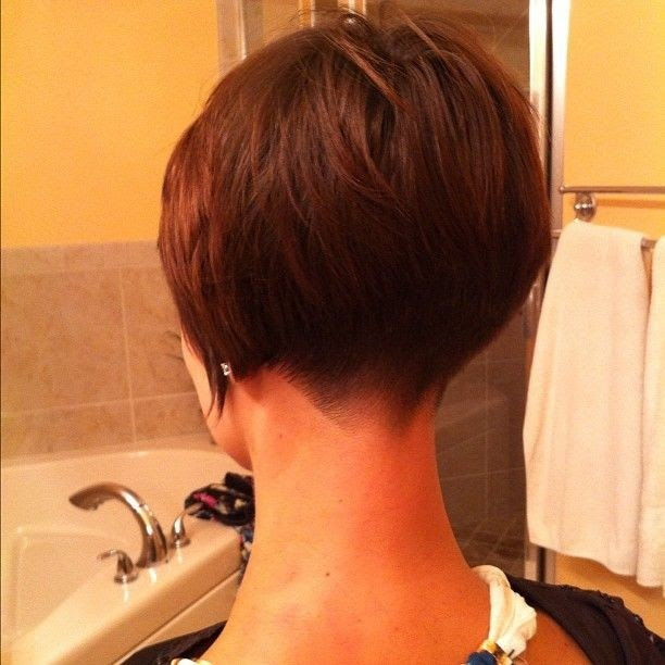 hairstyles very short bob hairstyles back view