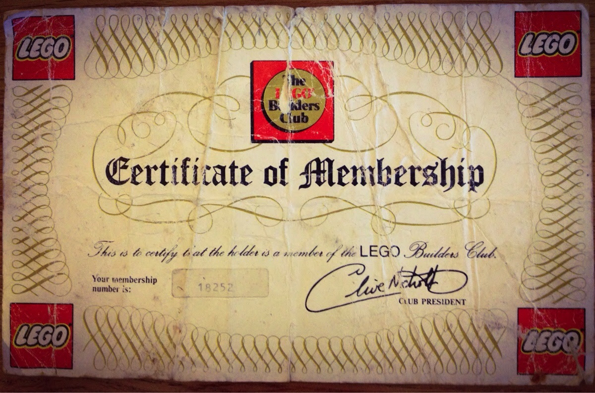 Lego certificate / create the world lego trading cards have launched at. Found My Childhood Lego Certificate Of Membership Does Anyone Else Have One Of These Lego