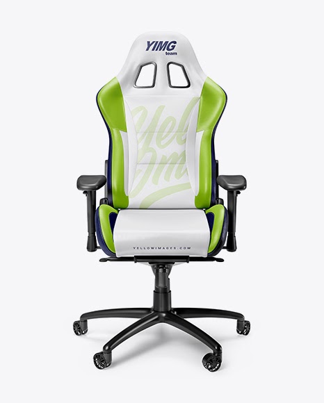 Download Gaming Chair Mockup - Front View - Download Gaming Chair ...