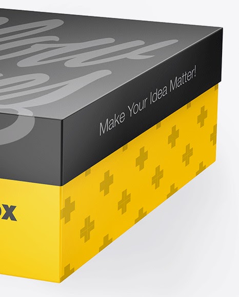 Download Download Rectangle Box Mockup Psd Free PSD - Glossy Shoes ...