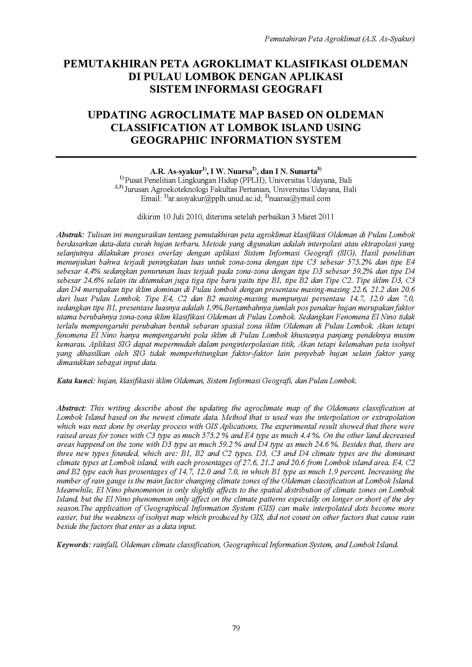 Contoh Jurnal Penelitian Geografi - Contoh 193