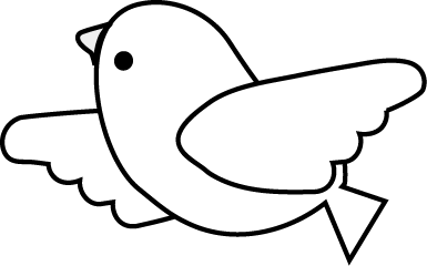 かわいい動物画像 ロイヤリティフリー飛ぶ 鳥 羽ばたく 鳥 イラスト
