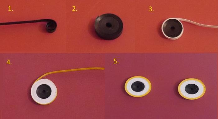 Die eule ist befüllbar und kann als kissen genutzt werden. Eule Aus Quilling Streifen Basteln Basteln Rund Ums Jahr