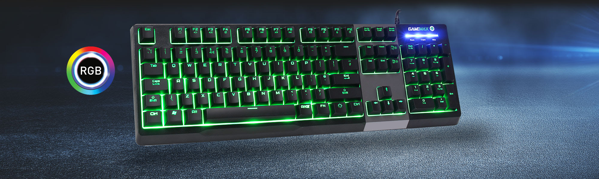 While you can make full use of your keyboard's dedicated macro. Click Mechanical Feel Keyboard Rgb Gamemax Uk