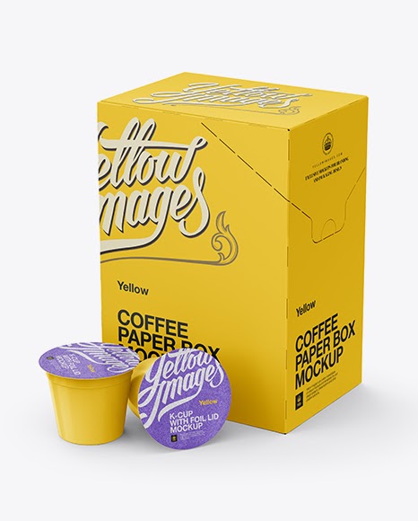 Download Download Psd Mockup Box Capsule Cardbox Carton Coffee Coffee Box Coffee Capsules Exclusive ...