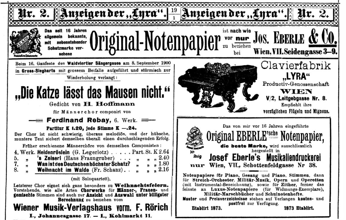 Dies ist beim interim management der fall. The Foremost And Unrivalled Music Engraving Business In Austro Hungary Josef Eberle 1845 1921 Printer Publisher And Manufacturer Of Manuscript Paper Musicologica Austriaca