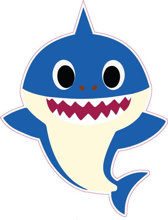 Free Free 155 Baby Shark Silhouette Svg SVG PNG EPS DXF File