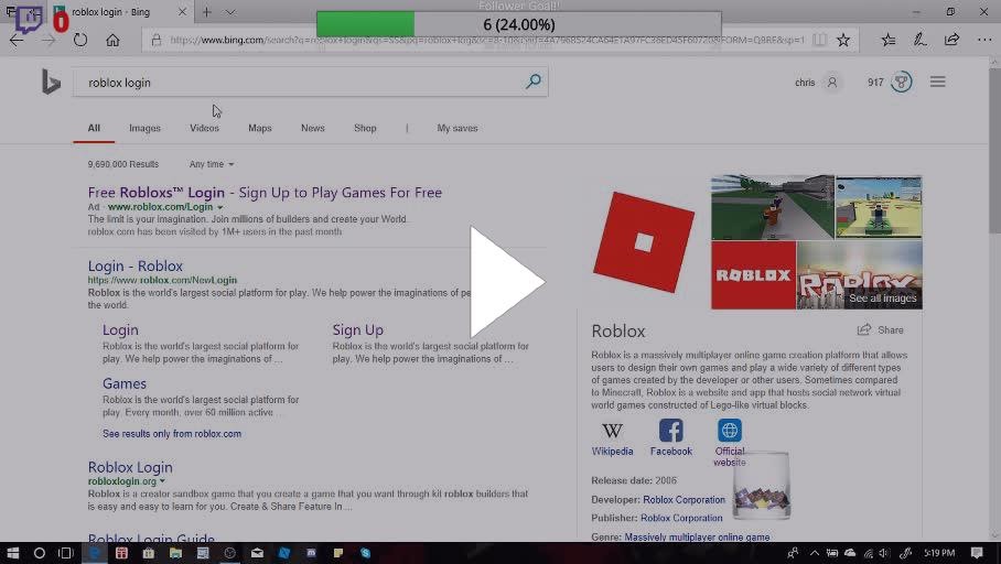 roblox login sign in page