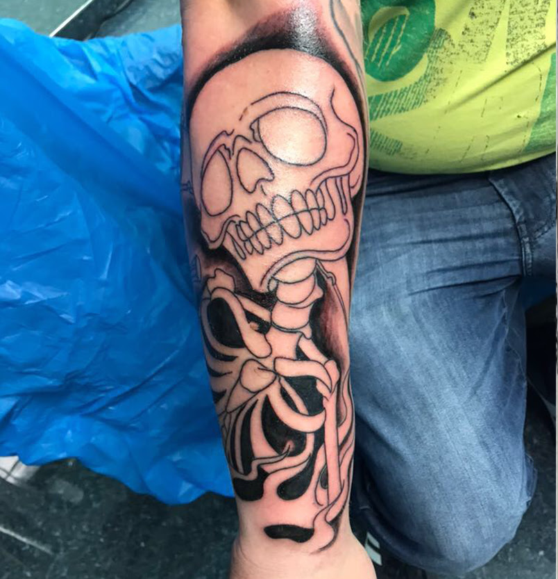 The people are inspired by movies for this design of tattoos. Tattoo Graz 65 Life Style Bodyart Tattoos