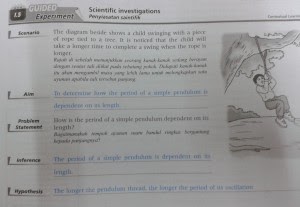 Jawapan Buku Amali Proses Sains Tingkatan 3 