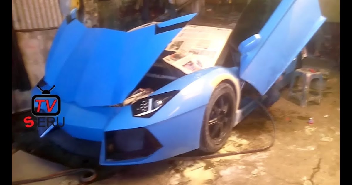 Modifikasi Mobil Biasa Jadi Lamborghini - Deepavalir