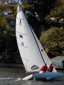 Favorite this post jun 14 15ft boat with 50hp mercury M 16 Scowsailing Com
