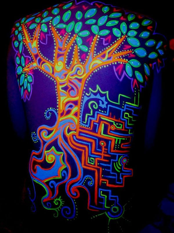 Glow in the dark ink and blacklight ink are used for uv glowing tattoos. 20 Best Glow In The Dark Temporary Tattoos Designs And Ideas 2019