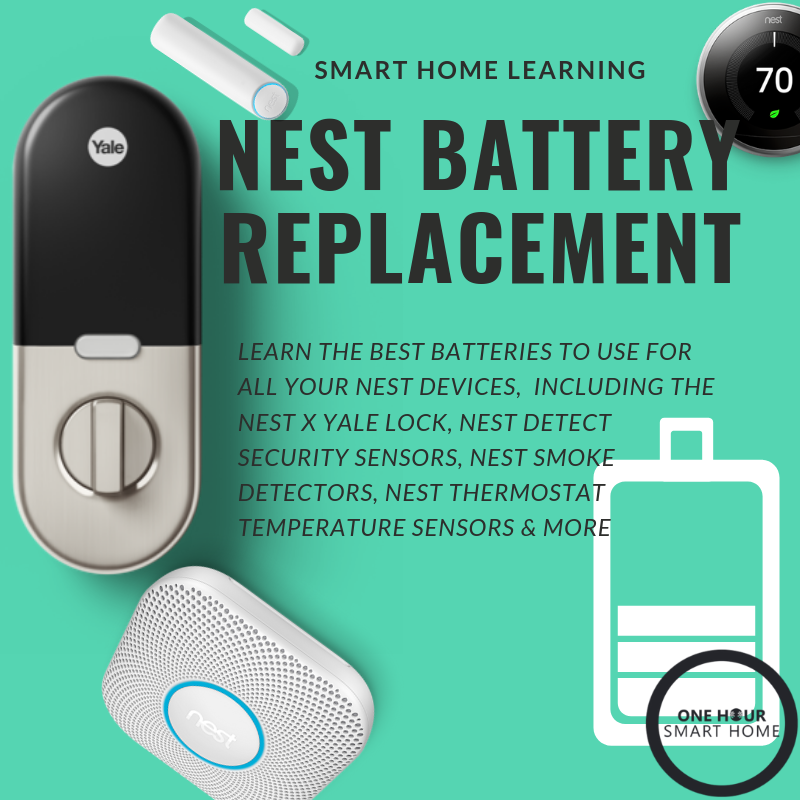 Maintaining your smoke detectors properly can cut the chances of dying. Nest Battery Replacement Onehoursmarthome Com