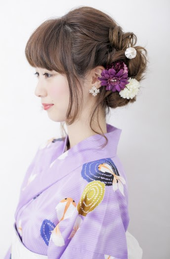 最高 浴衣 髪型 美容院 ヘアスタイルギャラリー