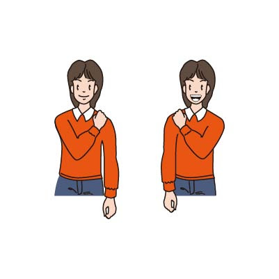 アニメ画像について 元の肩 イラスト かわいい
