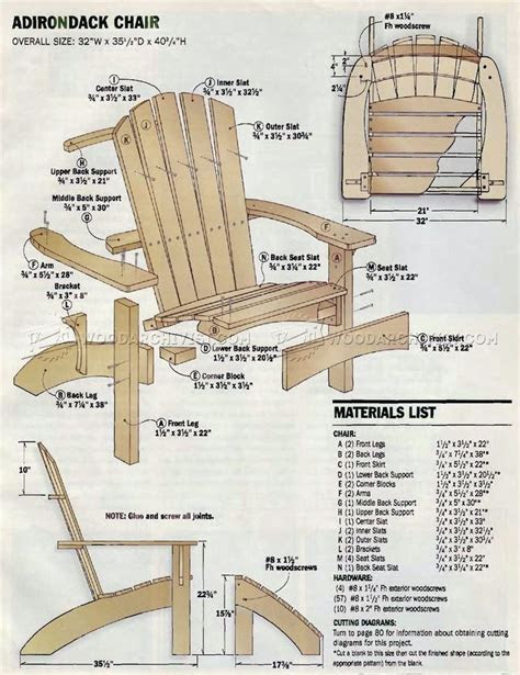 Woodworking Plans Adirondack Chair Free - Woodworking Plans