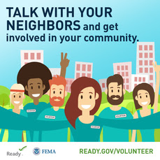 Volunteer in Your Community Graphic