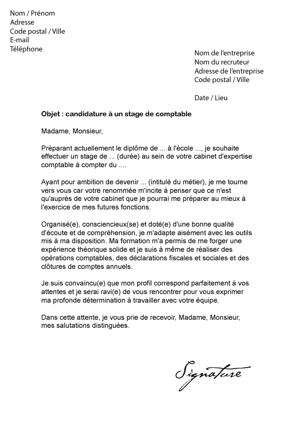 lettre de motivation gestionnaire de paie