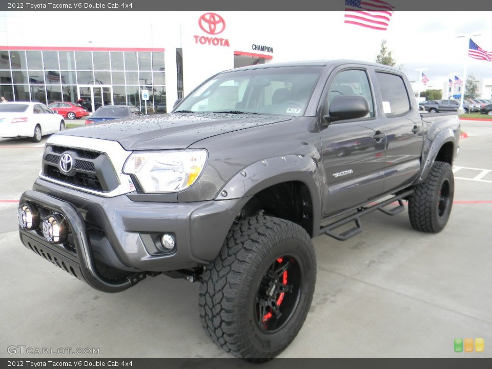 Changed color to new cement grey, customized front i am currently painting my 2004 tacoma. 2012 Toyota Tacoma Custom Wheel And Tire Photo 58328254 Gtcarlot Com