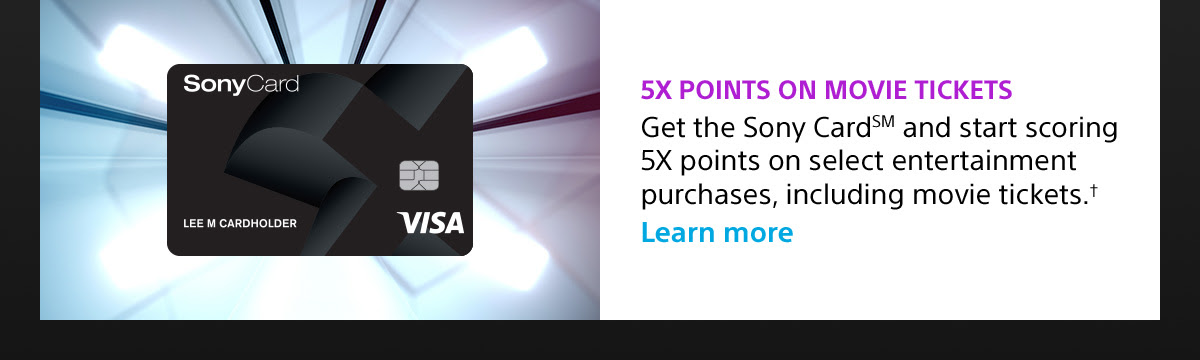 Learn more about Sony Card