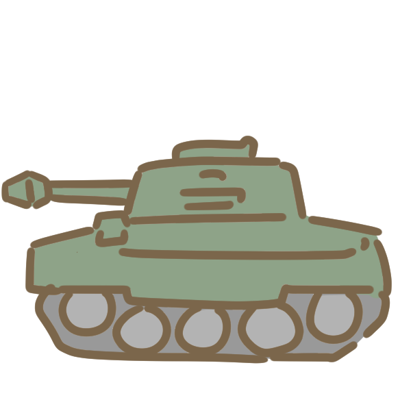 最新戦車 イラスト 簡単 ディズニー画像のすべて