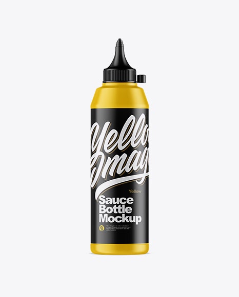 Download Download Matte Sauce Bottle Mockup Object Mockups