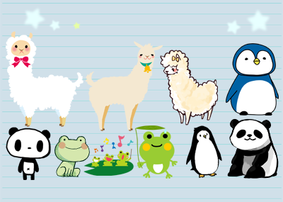 これまでで最高の動物 かわいい 絵 イラスト 無料イラスト集