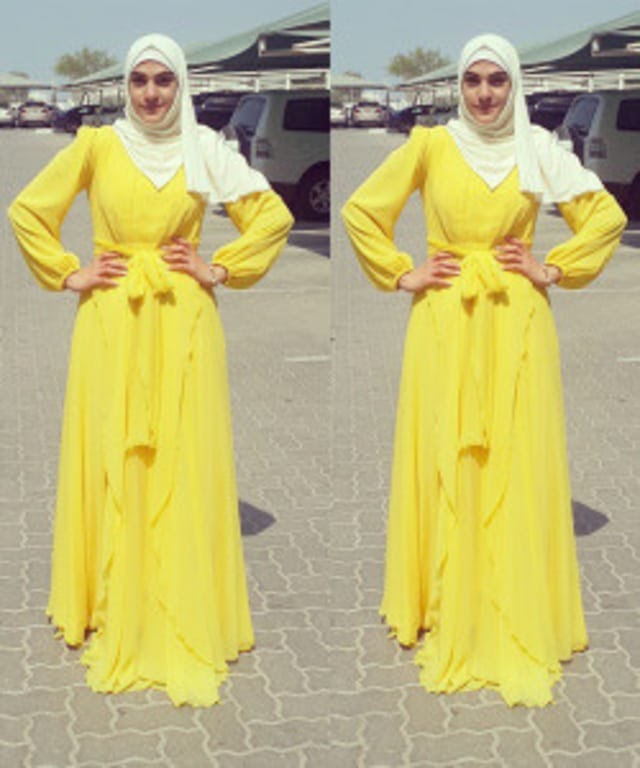 23+ Baju Warna Kuning Cocok Dengan Jilbab Warna Apa