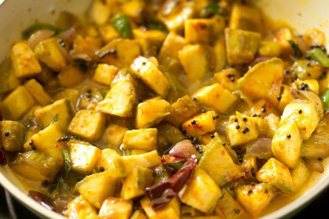 Heat coconut oil in a kadai / pan and add in the mustard seeds and fennel seeds. Banana Fry Kerala Recipe Raw Banana Fry Recipe How To Make Raw Banana Fry Kerala Crunchy Snack Made Using Raw Banana Katherine Nickerson