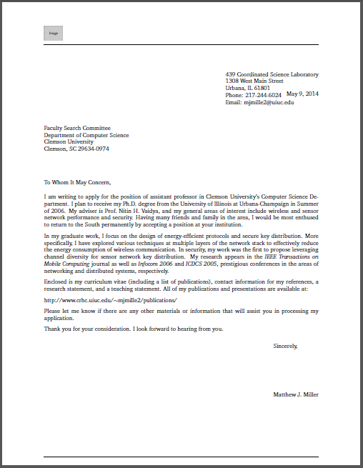 Application Letter Sample: Cover Letter Sample To Whom It ...