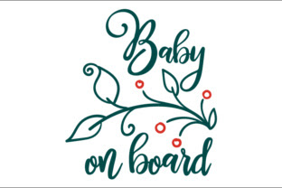 Download Baby on board SVG Cut Files
