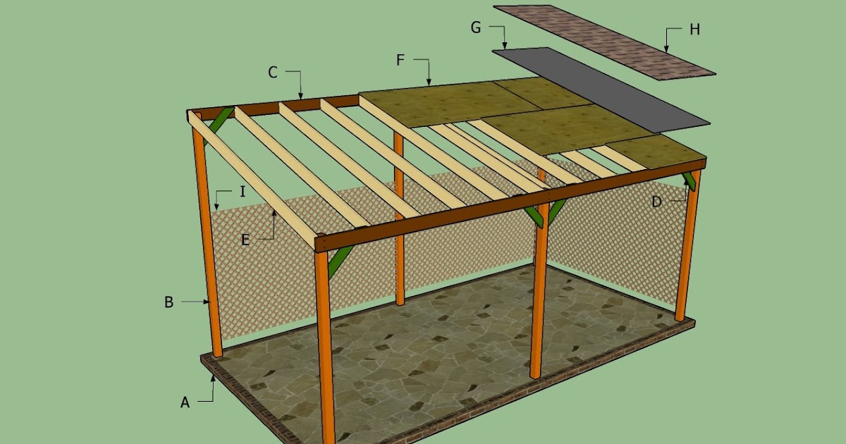 How to build a lean to pole shed ~ Haddi