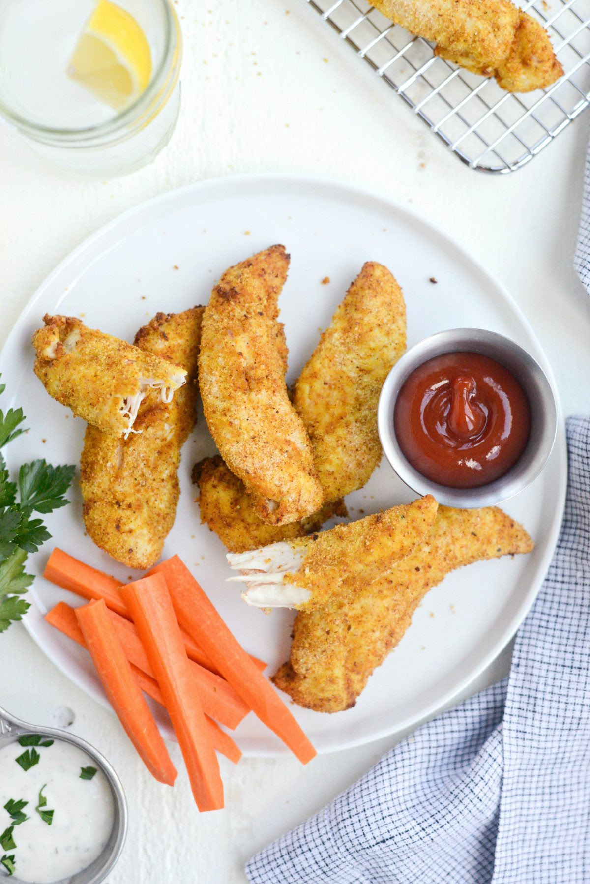 Kids love them and so do i. Crispy Air Fryer Chicken Tenders Simply Scratch