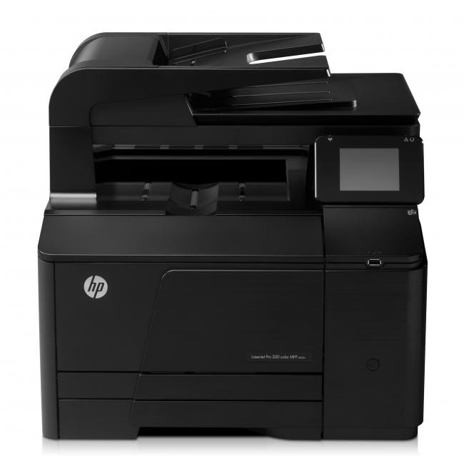 The 100 had that feature but has been discontinued. Hp Laserjet Pro 200 Color Mfp M276n