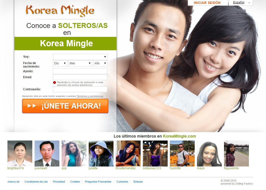 dating website korean
