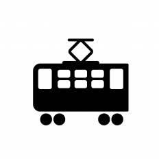 Kasword 電車 イラスト モノクロ