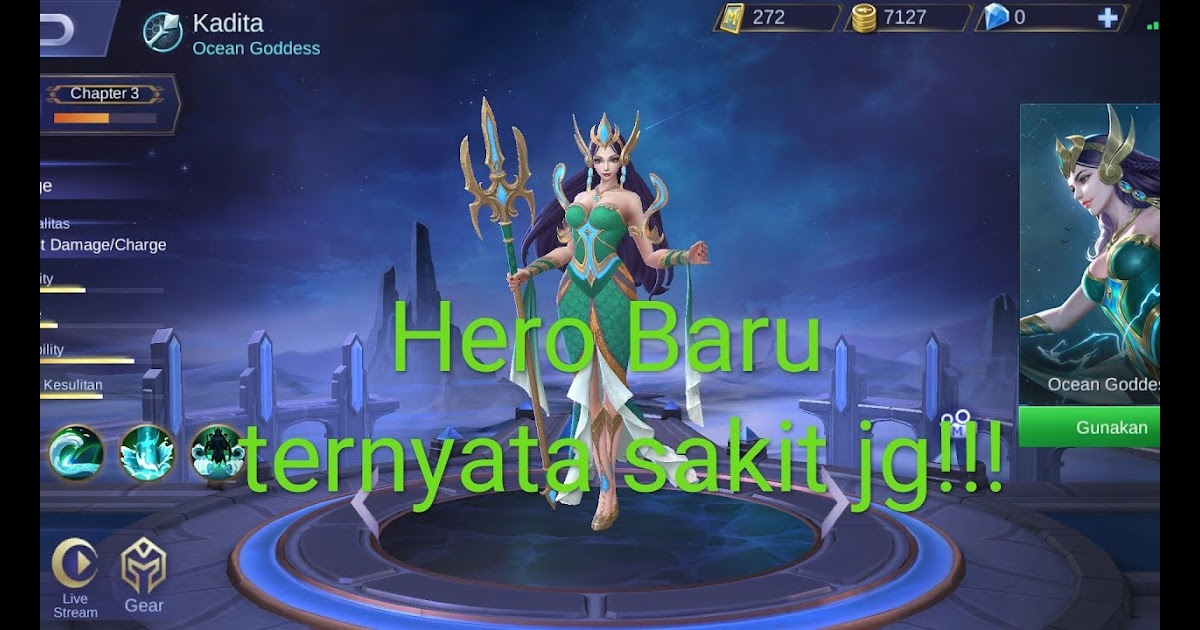 New Hero Kadita Nyi Roro kidul Mobile legends Indonesia ... - 
